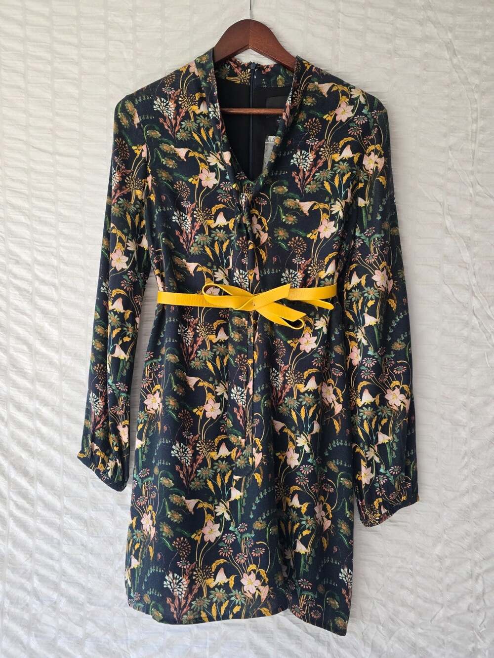 Breann Floral Anthropologie Dress by Greylin (NEW w/tags) Sz M *see belt note*